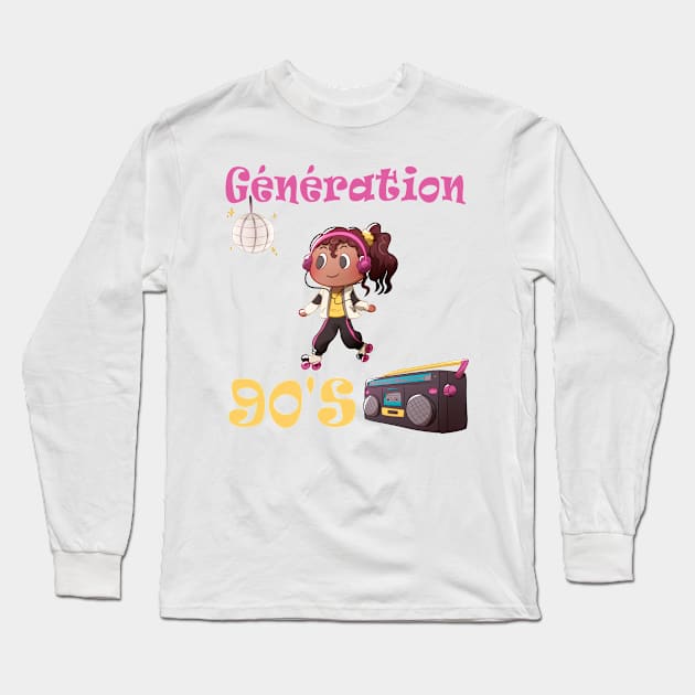 generation 90s Long Sleeve T-Shirt by ChezALi